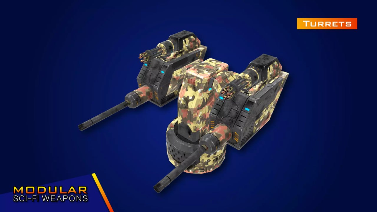 Modular Sci-Fi Weapons📱 - изображение 3